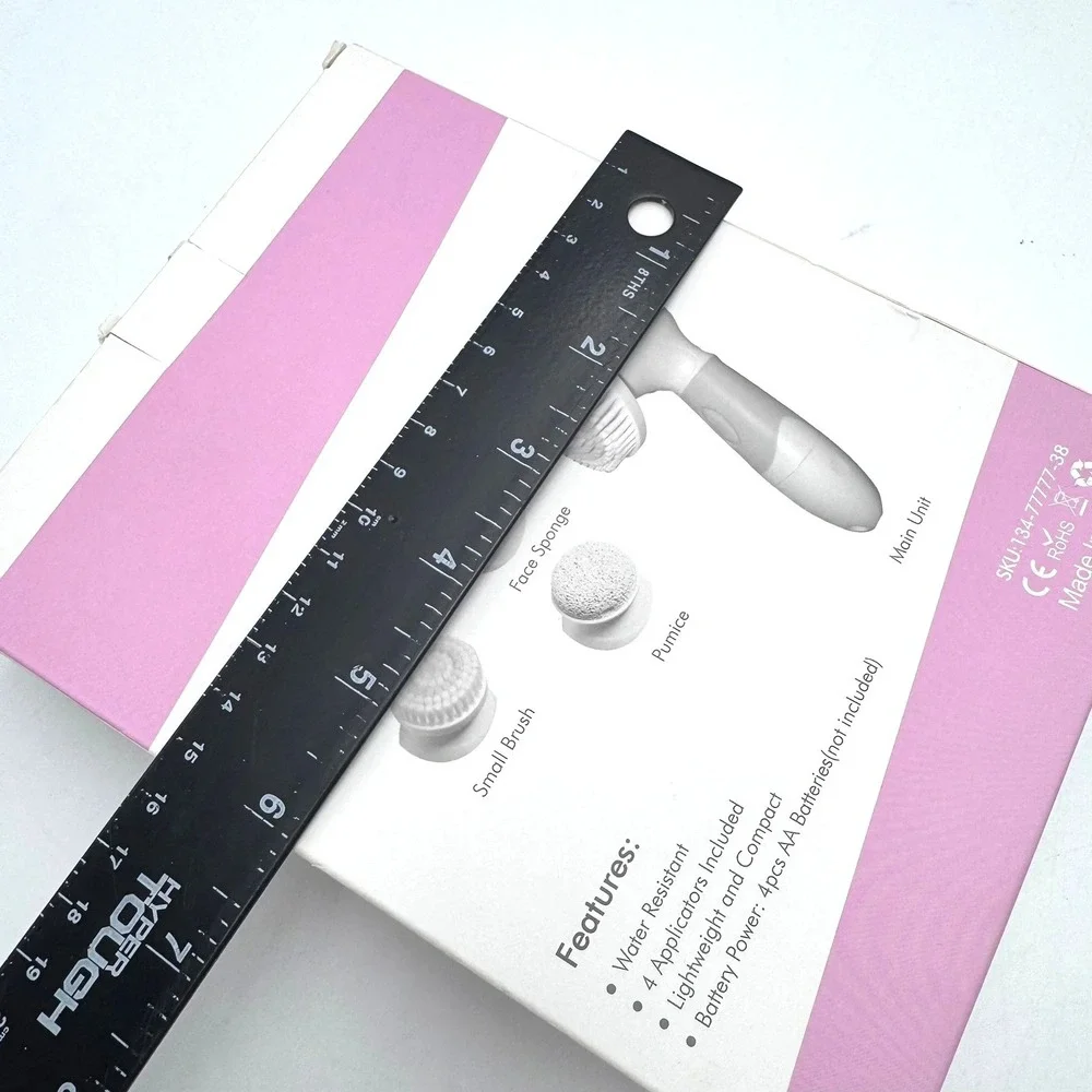 ELECHOMES NEW EB101 Waterproof Skin Cleaning System‎ Facial Brush 4 Applicators